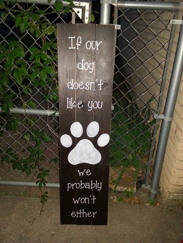 Pallet Signs With Custom Messages | Hometalk