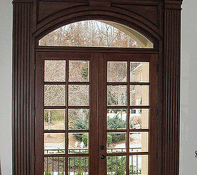 foyer entryway grand staining, doors, foyer, home decor, painting, windows