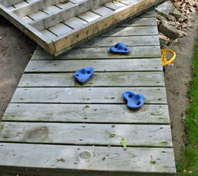 patio furniture daybed playground wall repurpose, diy, outdoor furniture, outdoor living, painted furniture, porches, repurposing upcycling, woodworking projects