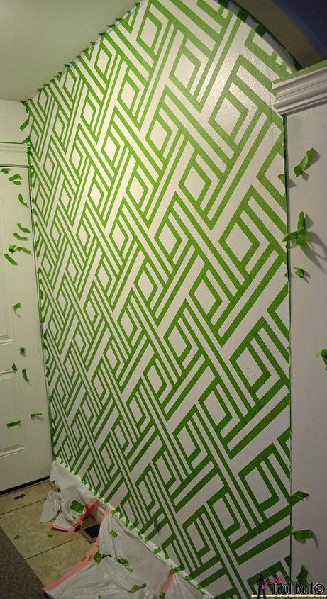 diseno moderno con cinta adhesiva diy wall art with painters tape