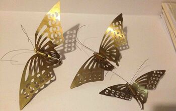 Metal butterflies... what to do?