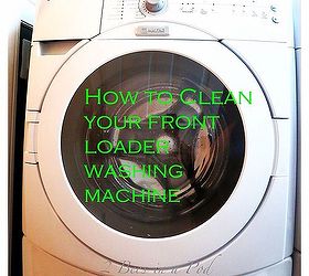 Cómo limpiar su lavadora de carga frontal