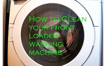 Cómo limpiar su lavadora de carga frontal