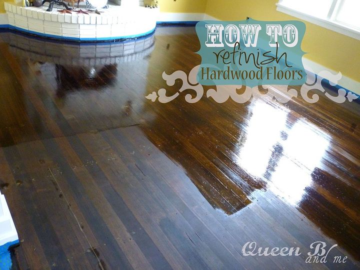 How To Refinish Hardwood Floors Hometalk