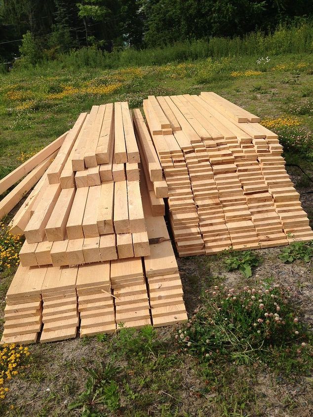 Ipe slat fence. Lights do not shine in anyone's eyes and ... DIY Wooden Backyard Fence | Hometalk