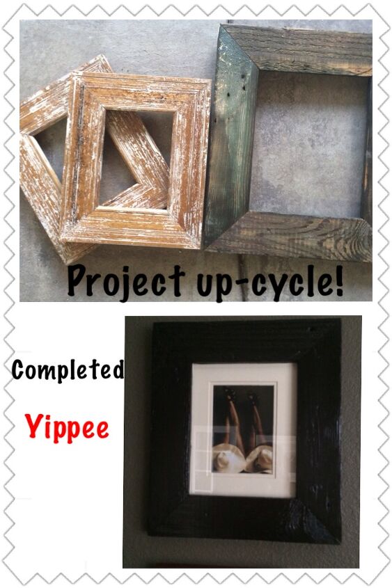 up cycled picture frames, crafts, home decor, repurposing upcycling