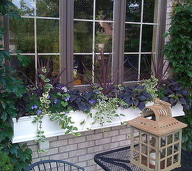 curb appeal flower boxes, curb appeal, flowers, gardening