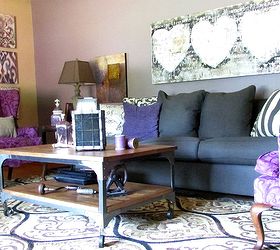 rustic refined living room tour, home decor, living room ideas
