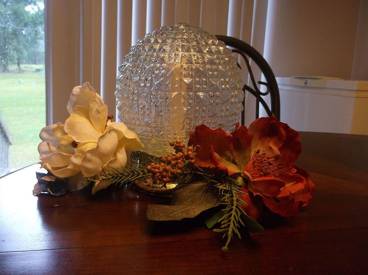 de luminria globo a decorao de mesa