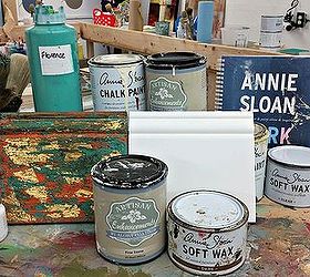 textured painting chalk paint by annie sloan and artisan enhancement, chalk paint, painting, Finished