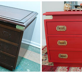 home decor red accent furniture pieces, painted furniture