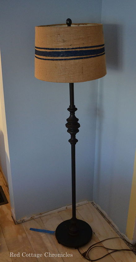 a floor lamp makeover