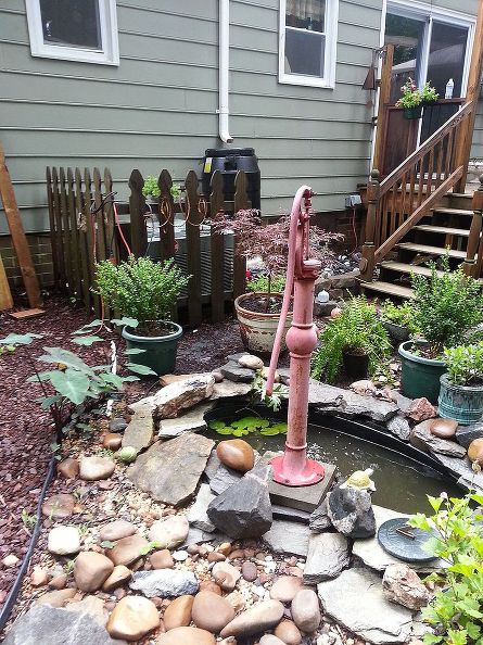 help needed on how to put together a water feature, original post