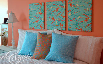 Using Canvases for a Headboard