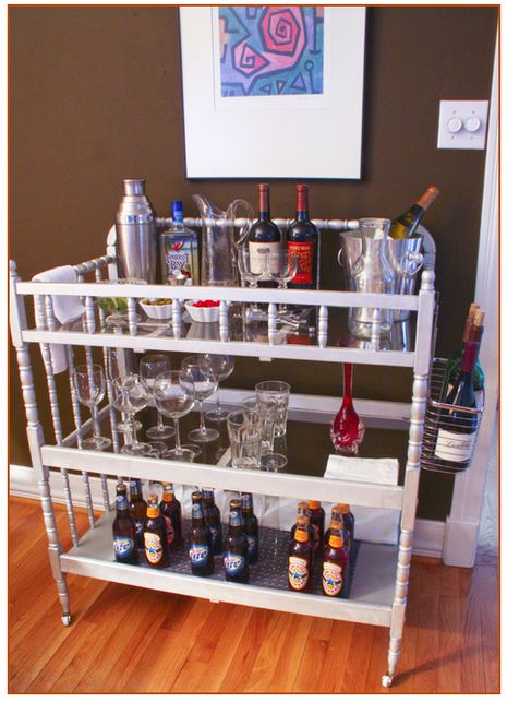 upcycle bar liquor cabinet repurpose, repurposing upcycling