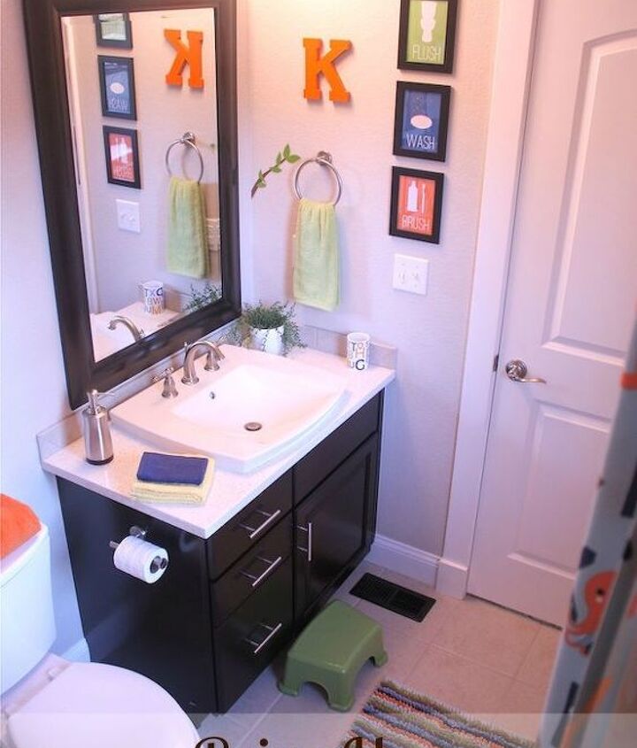 Kids Bathroom Makeover Hometalk Kids Bathroom Makeover Hometalk