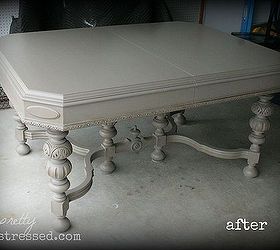 chalk paint antique kitchen table revival, chalk paint, painted furniture