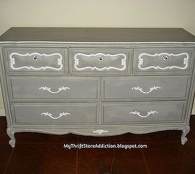 painted furniture dresser upcycle, painted furniture