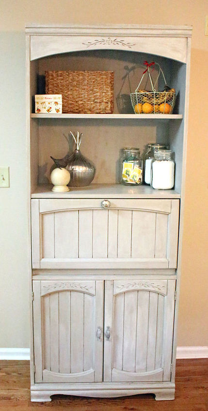 chalk paint pantry cabinet thrift transformation, chalk paint, painted furniture, repurposing upcycling