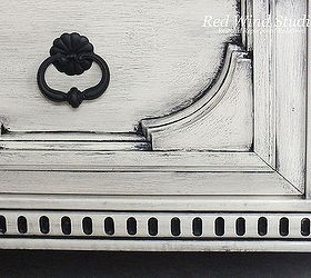 painted furniture dresser black wash, painted furniture