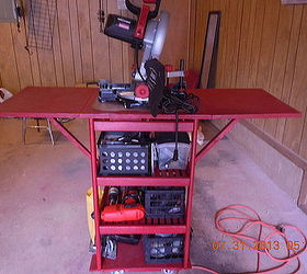 woodworking portable tool caddy wheels, diy, organizing, repurposing upcycling, storage ideas, tools, woodworking projects