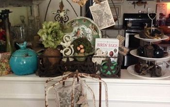 Summer Decorating With Flea Market Finds