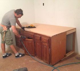 built in bed repurpose kitchen cabinets, bedroom ideas, diy, painted furniture, repurposing upcycling, storage ideas, woodworking projects
