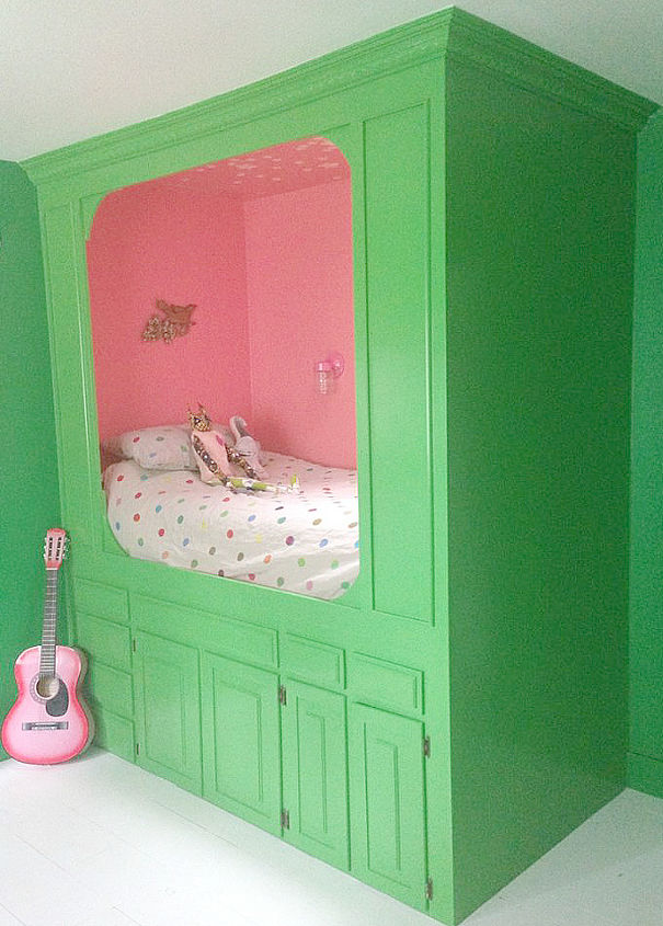 Old Kitchen  Cabinets Into Built In Bed Hometalk Old Kitchen  Cabinets Into Built In Bed Hometalk