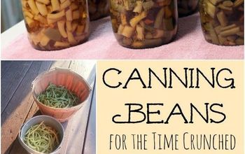 Canning Green Beans for the Time Crunched