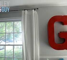 how to hang marquee letter wall large, how to, wall decor