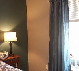 room makeover, bedroom ideas, decoupage, painting, wall decor, Unfortunately cant tell but its gray