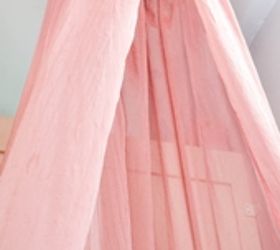 diy bed canopy, bedroom ideas, painted furniture