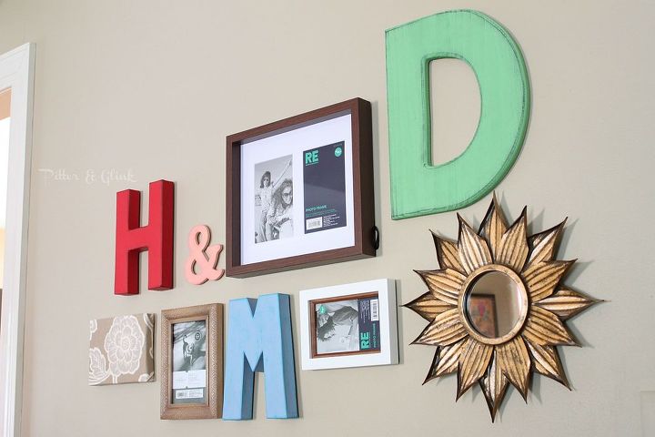 diy gallery wall inexpensive, crafts, home decor, wall decor