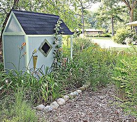 garden ideas playhouse summer, gardening, landscape, outdoor living