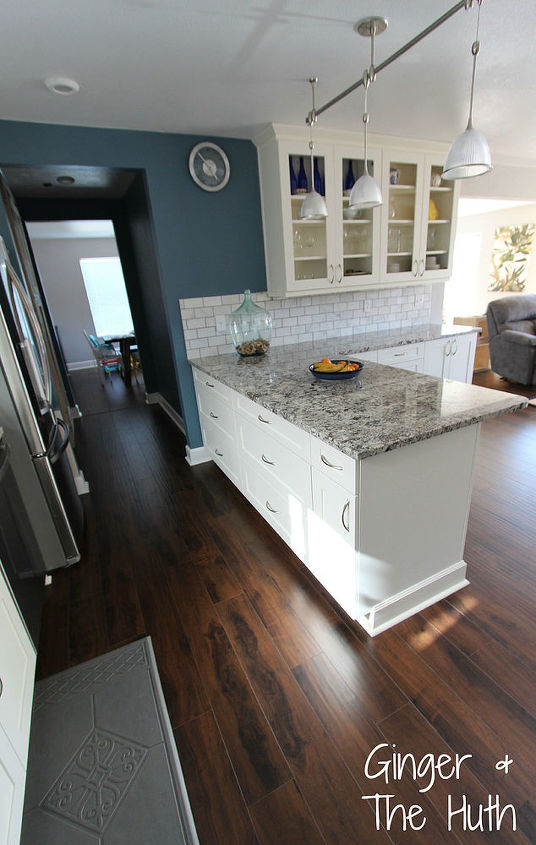 diy hampton carrara polished kitchen backsplash, diy, kitchen backsplash, kitchen design, tiling