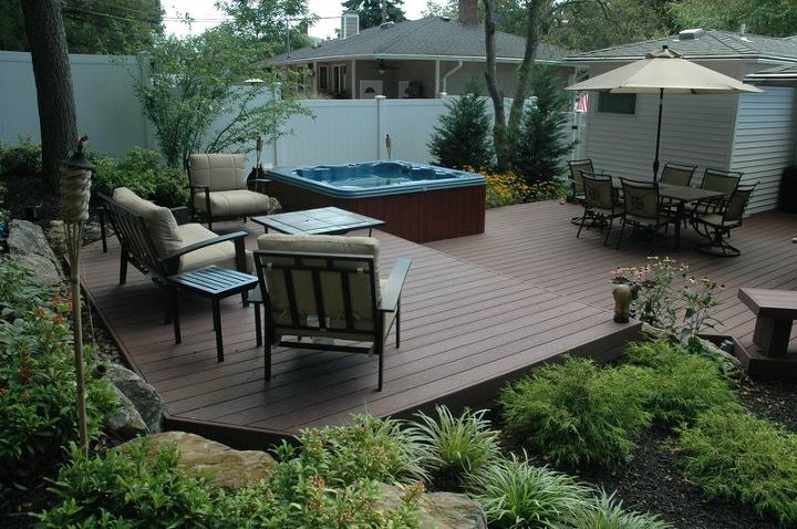 are you looking for some easy hot tub patio ideas, Patio Umbrellas