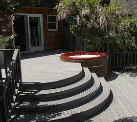 are you looking for some easy hot tub patio ideas, Custom Hot Tub Deck