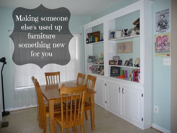 convierte los muebles usados de otra persona en algo nuevo para ti