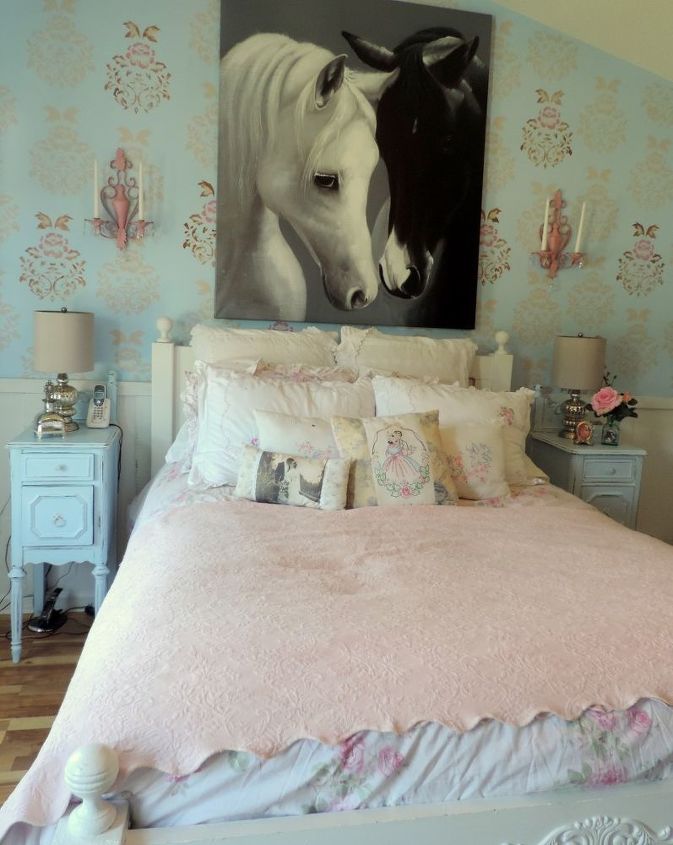 painted furniture upcycled antique vanity nightstands, painted furniture