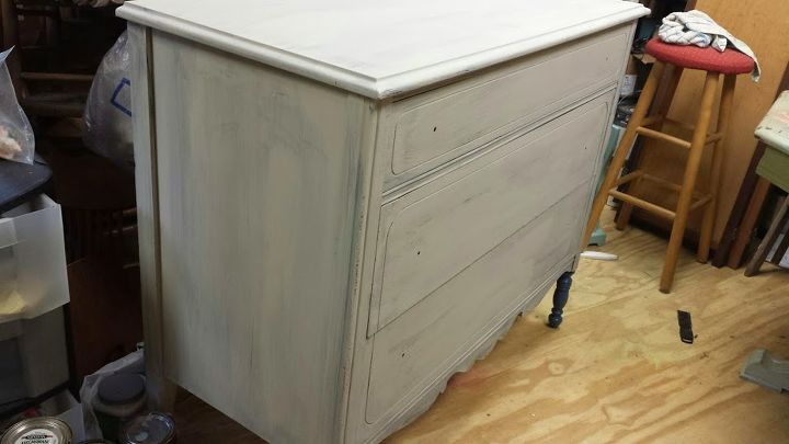 painted furniture dress antique heirloom, chalk paint, painted furniture