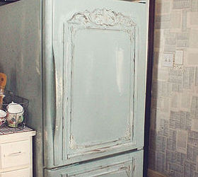 Lets Turn Ugly Old Fridge Into Shabby French Beauty