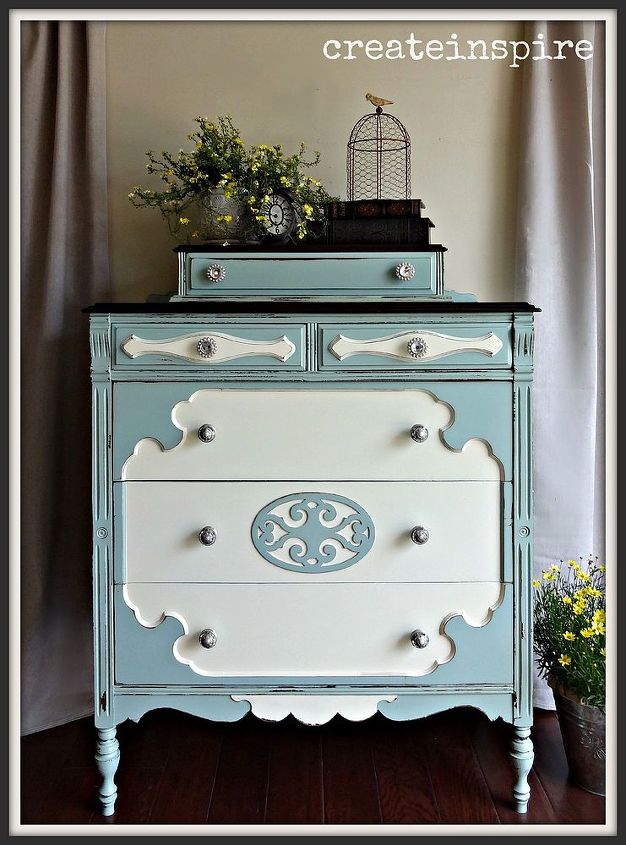 painted furniture chest antique slate, painted furniture, shabby chic