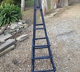 obelisks and planter box, container gardening, diy, gardening, woodworking projects, Obelisk 2 to fit the planter box