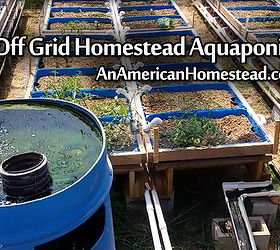 off grid homestead aquaponics, gardening, go green, homesteading