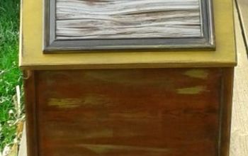 Old Country-style "Taters & Onions" Bin Saved With Left-over Supplies