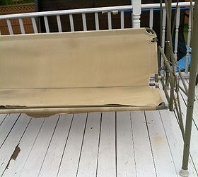 Any ideas on how I can fix a patio swing?