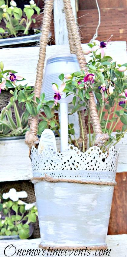 summer crafts project ideas, container gardening, crafts, gardening, repurposing upcycling