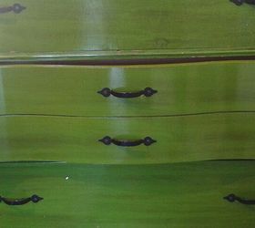 q how to hide chipped veneer dresser, how to, painted furniture