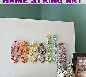 crafts string art twine bakers, crafts, home decor