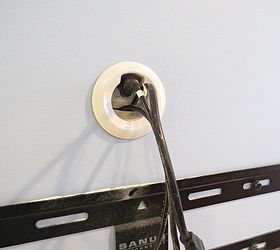 Hide TV Wires Inside The Walls. 1 Easy Eye-Pleasing Solution